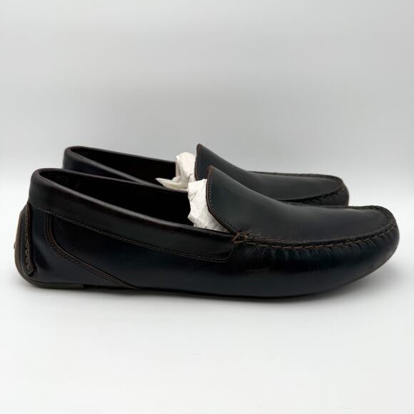 Sperry Mens Davenport Venetian Loafers US 14 M EU 48.5 Dark Brown Leather EUC main image 4